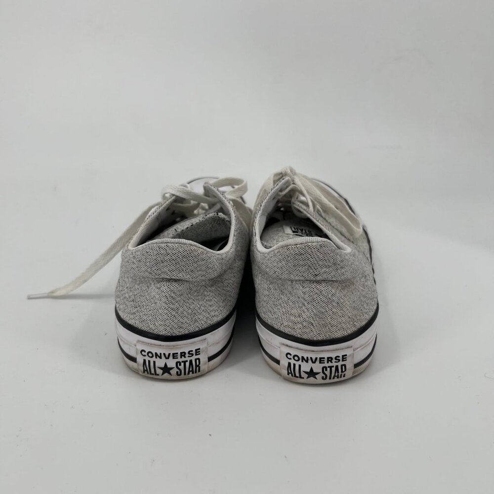 Converse Gray Cotton Sneakers | Women’s Size 9 - Picture 2 of 6